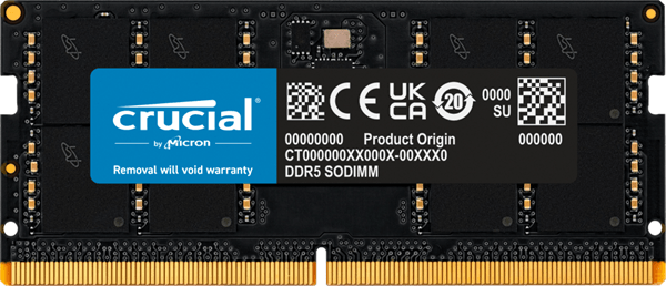 CRUCIAL 32GB 5600MHz (1x32) CL46