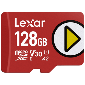 LEXAR-128GB-PLAY-MICROSDXC-tm--UHS-I-CARDS-UP-TO-205MB-S-READ-140MB-S-WRITE-C10-A2-V30-U3