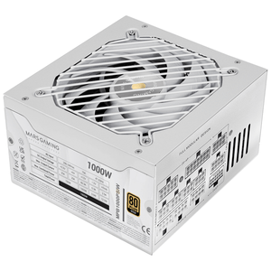 Fuente Alimentación 1000W MARS GAMING  MPB1000PSIW 80 PLUS Gold Fully-Modular Blanco