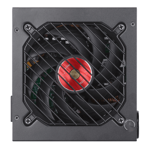 Fuente Alimentación 750W MARS GAMING  MPVU750SI, Fuente Alimentación ATX 750W, 10 Años Garantía, 80 Plus Silver, +87% Eficiencia, Tecnologías AI2-RPM, DC-DC y SMD, PFC-Activo, Condensadores Japoneses Toshin Kyogo 105º, Rojo 80 PLUS Silver Non-Modular Black,Red