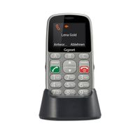 Miniatura 5 de TELEFONO MOVIL LIBRE SENIOR GIGASET GL390  2.2"  /BOTON SOS / 32MB/ DUAL SIM /GRIS