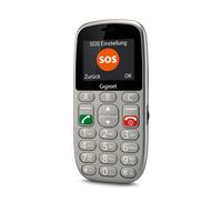 Miniatura 8 de TELEFONO MOVIL LIBRE SENIOR GIGASET GL390  2.2"  /BOTON SOS / 32MB/ DUAL SIM /GRIS