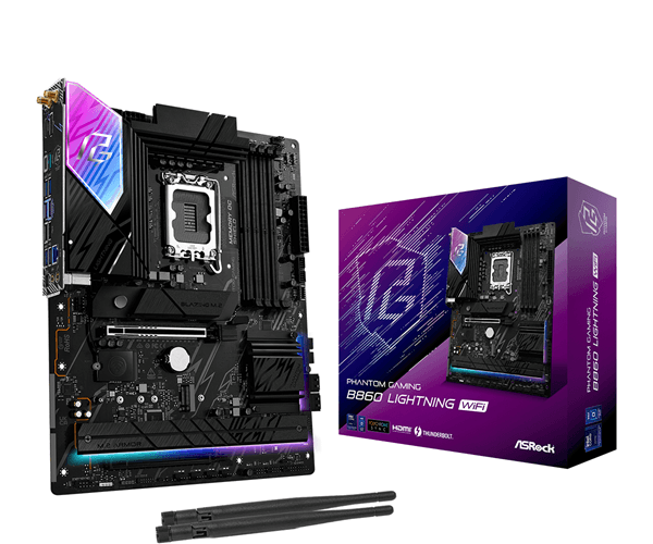 Placa Intel ASROCK B860 Lightning WiFi LGA 1851 (Socket V1)