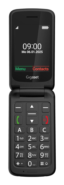 Gigaset Móvil Senior GL595 2.8 SIM Negro