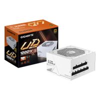 Miniatura 2 de Fuente Alimentación 1000W GIGABYTE  UD1000GM PG5 V2 ICE Fuente de Alimentación – PCIe Gen 5.1, 80 PLUS Gold, Diseño completamente modular, Ventilador