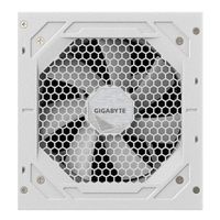 Miniatura 4 de Fuente Alimentación 1000W GIGABYTE  UD1000GM PG5 V2 ICE Fuente de Alimentación – PCIe Gen 5.1, 80 PLUS Gold, Diseño completamente modular, Ventilador