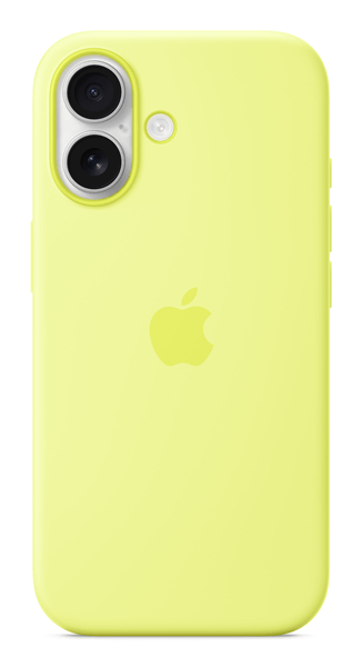 iPhone 17 Silicone Case with MagSafe - Neon Yellow