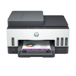 HP Smart Tank Multifunción A4Wifi Thermal Inkjet Dúplex Smart Tank 7605 Inalámbrico All-in-One Color Impresora, Impresión a doble cara; Copiadora y es