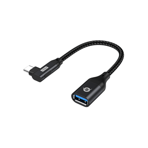 ADAPTADOR USB-C CONCEPTRONIC ABBY19B A 1xUSB-A 3.2 10 Gbps HEMBRA OTG ANGULO DE 90º