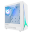 CAJA SEMITORRE/ATX COOLBOX GM450 STARLIGHT S/FUENTE USB3.0 BLANCA A-RGB C/VENTANA