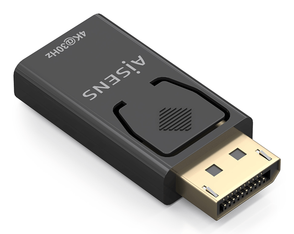 CONVERSOR AISENS DISPLAYPORT A HDMI 4K30HZ DP/M-HDMI/H NEGRO