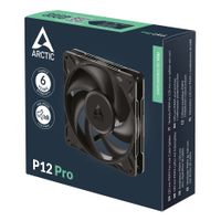 Miniatura 7 de VENTILADOR 12CM ARCTIC P12 PRO PWM NEGRO