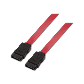CABLE AISENS SATA HEMBRA A SATA HEMBRA VELOCIDAD HASTA 3GBP S 0 5M ROJO A130 0153
