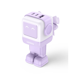UGREEN USB-A+2 USB-C 65W UNO ROBOT GAN TECH FAST CHARGER