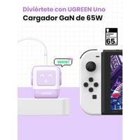 Miniatura 7 de UGREEN USB-A+2 USB-C 65W UNO ROBOT GAN TECH FAST CHARGER