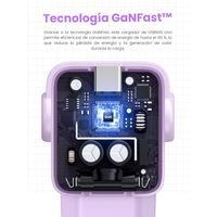 Miniatura 14 de UGREEN USB-A+2 USB-C 65W UNO ROBOT GAN TECH FAST CHARGER
