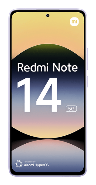 XIAOMI Redmi Note 14 5G 6.67" 5G 8GB/256GB Lavanda, Púrpura