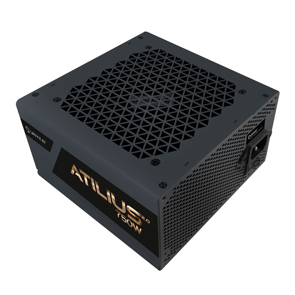 Fuente Alimentación 750W UNYKA ATX Atilius 2.0 Black 750W 80+ Bronze 80 PLUS Bronze Non-Modular Negro