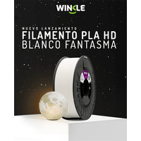 Miniatura 3 de WINKLE FILAMENTO IMPRESORA PLA HD | COLOR BLANCO FANTASMA | 1,75 MM | 1000 GR.
