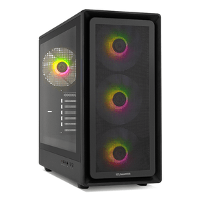 Caja NOX Hummer Aero RGB Negro