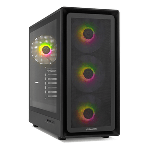 Caja NOX Hummer Aero RGB Negro