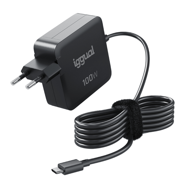iggual Cargador portátil y móvil tipo C PD 100W