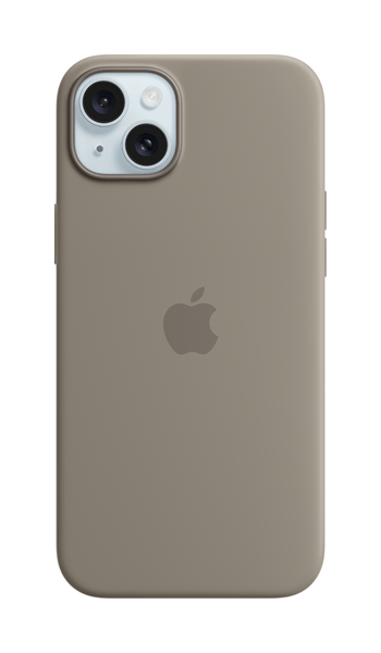 IPHONE 15 PLUS SI CASE CLAY