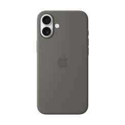 iPhone 16 Plus Silicone Case with MagSafe - Stone Gray