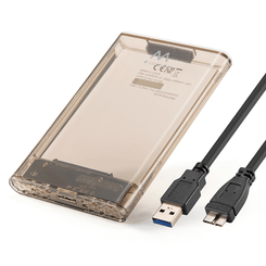 EWENT CARCASA USB 3.2 GEN1 PARA DISCOS DUROS SATA 2.5", USB-A