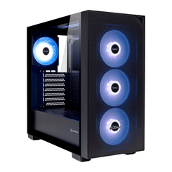 Caja UNYKA  Caja ATX Revelat MESH Black RGB Negro