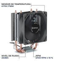 Miniatura 5 de UNYKAch Disipador CPU UNYCOOL H20