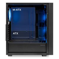 Miniatura 6 de Caja UNYKA  Caja ATX Revelat Mesh Compact Edition RGB Negro
