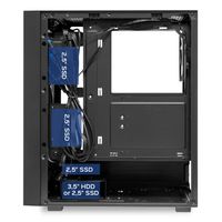 Miniatura 8 de Caja UNYKA  Caja ATX Revelat Mesh Compact Edition RGB Negro