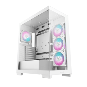 Caja DEEPCOOL  CG580 4F WH RGB Blanco