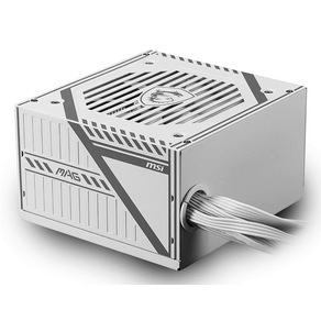 Fuente de alimentación MSI MAG A650BNL 650W 80+ Bronze Blanca