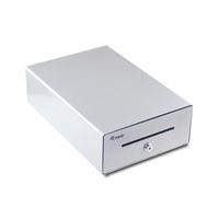 Miniatura 3 de TPV CAJON PORTAMONEDAS EQUIP  ALUMINIO APERTURA MANUAL Y AUTOMATICA CONECTOR RJ11 COLOR PLATA