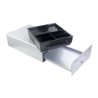 Miniatura 8 de TPV CAJON PORTAMONEDAS EQUIP  ALUMINIO APERTURA MANUAL Y AUTOMATICA CONECTOR RJ11 COLOR PLATA