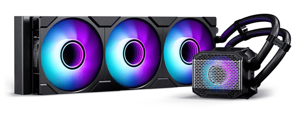 Phanteks Glacier One 360M25G2 Carcasa del ordenador Kit de refrigeraci n l quida 12 cm Negro 1 pieza s