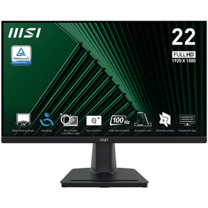 MONITOR MSI PRO MP225V  Pro 21.45" VA 1920 x 1080 HDMI VGA