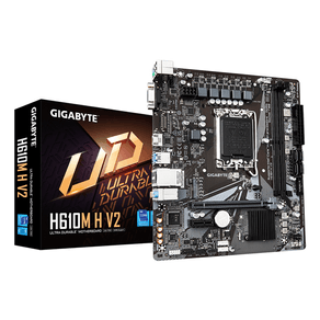 Placa-Intel--GIGABYTE-H610M-H-V2-Placa-base---Compatible-con-procesadores-Intel-Core-14th-CPUs-4-1-1-Hybrid-Digital-VRM-up-to-5600MHz-DDR5-1xPCIe-3.0-M.2-GbE-LAN-USB-3.2-Gen-1-LGA-1700