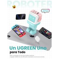 Miniatura 3 de UGREEN USB-A+2 USB-C 65W UNO ROBOT GAN TECH FAST CHARGER