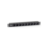 Miniatura 1 de REGLETA ALIMENTACION RACK 19" 1U 9 TOMAS