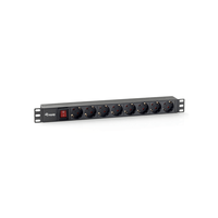 Miniatura 1 de REGLETA ALIMENTACION RACK 19" 1U 8 TOMAS CON INTERRUPTOR