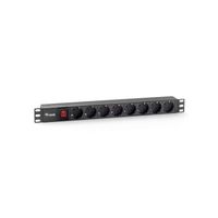 Miniatura 2 de REGLETA ALIMENTACION RACK 19" 1U 8 TOMAS CON INTERRUPTOR