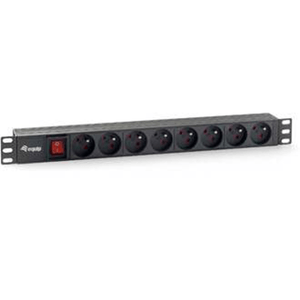 REGLETA-ALIMENTACION-RACK-19--1U-8-TOMAS-CON-INTERRUPTOR