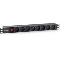 Miniatura 2 de REGLETA ALIMENTACION RACK 19" 1U 8 TOMAS CON INTERRUPTOR