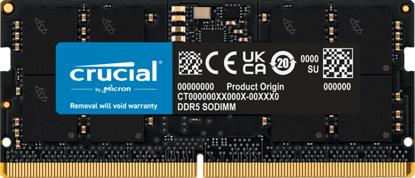 CRUCIAL 16GB 5600MHz (1x16) CL46