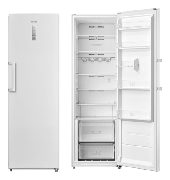 FRIGORIFICO UNA PUERTA EDESA EFS-1823 NF WH NOFROST E ALTO 185 CM ANCHO 60 CM BLANCO