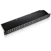 Miniatura 2 de PATCH PANEL 48 PUERTOS CATEGORIA 6 APANTALLADO 1U COLOR NEGRO