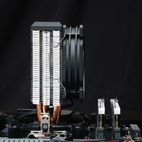 Miniatura 8 de Jonsbo CR 1200E sistema de refrigeraci  n para ordenador Procesador Disipador t  rmico Radiador 9 2 cm Negro 1 pieza s